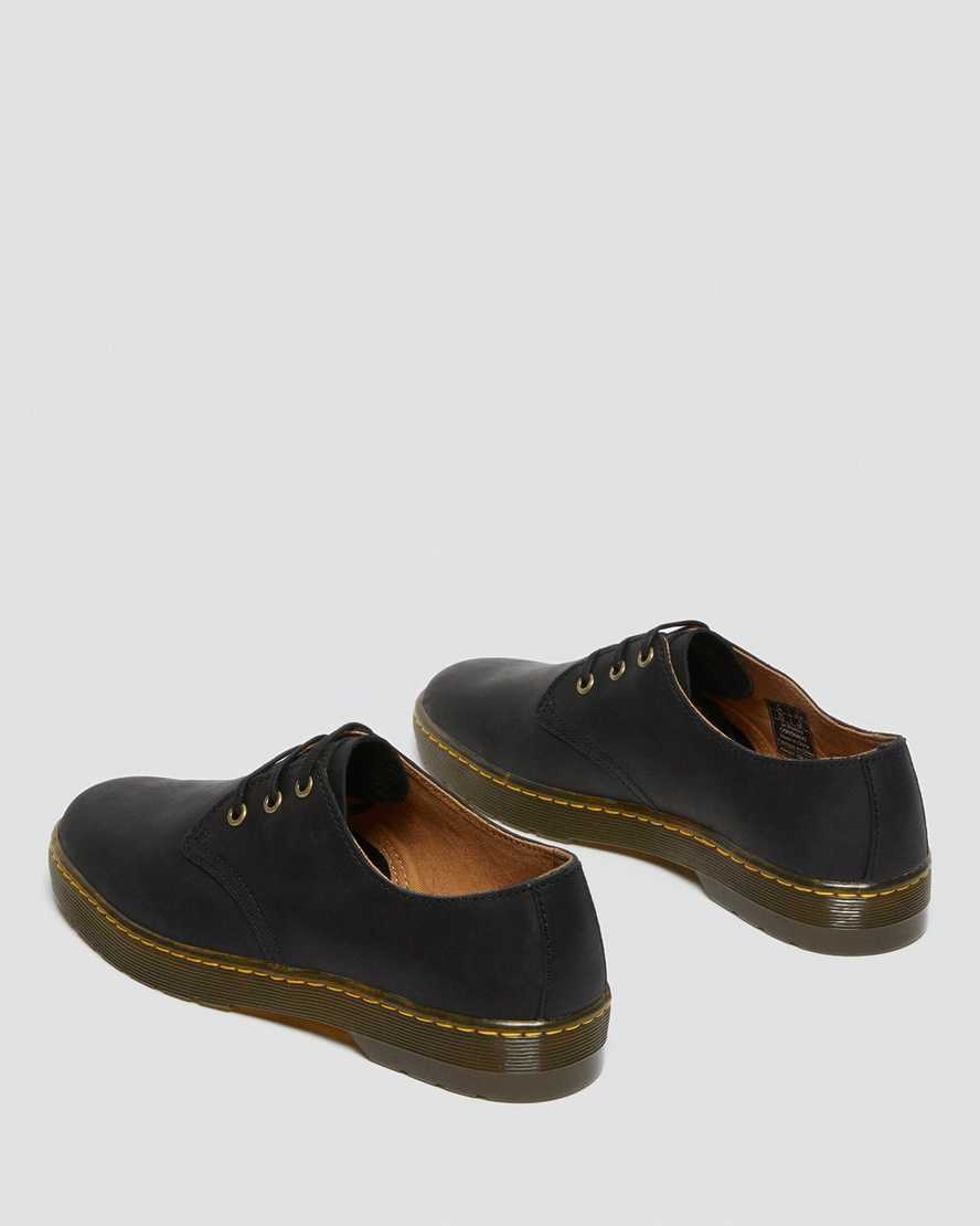 black dr martens coronado wyoming mens casual shoes