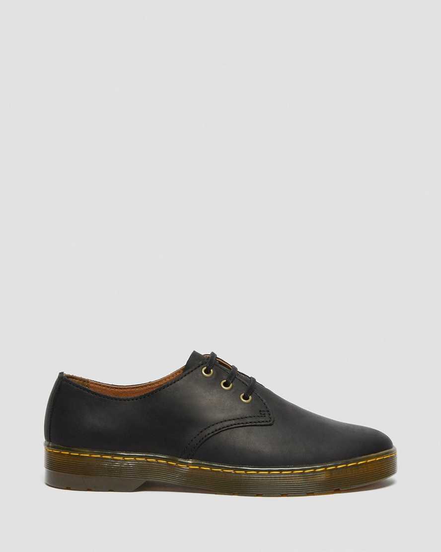 black dr martens coronado wyoming mens casual shoes