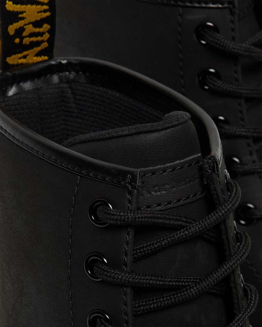 black dr martens cairo mens casual shoes