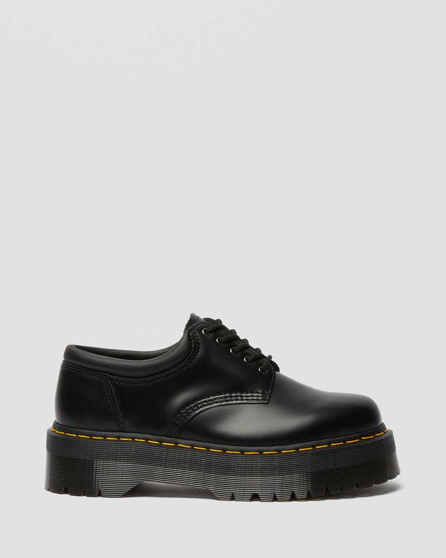 black dr martens 8053 platform mens casual shoes
