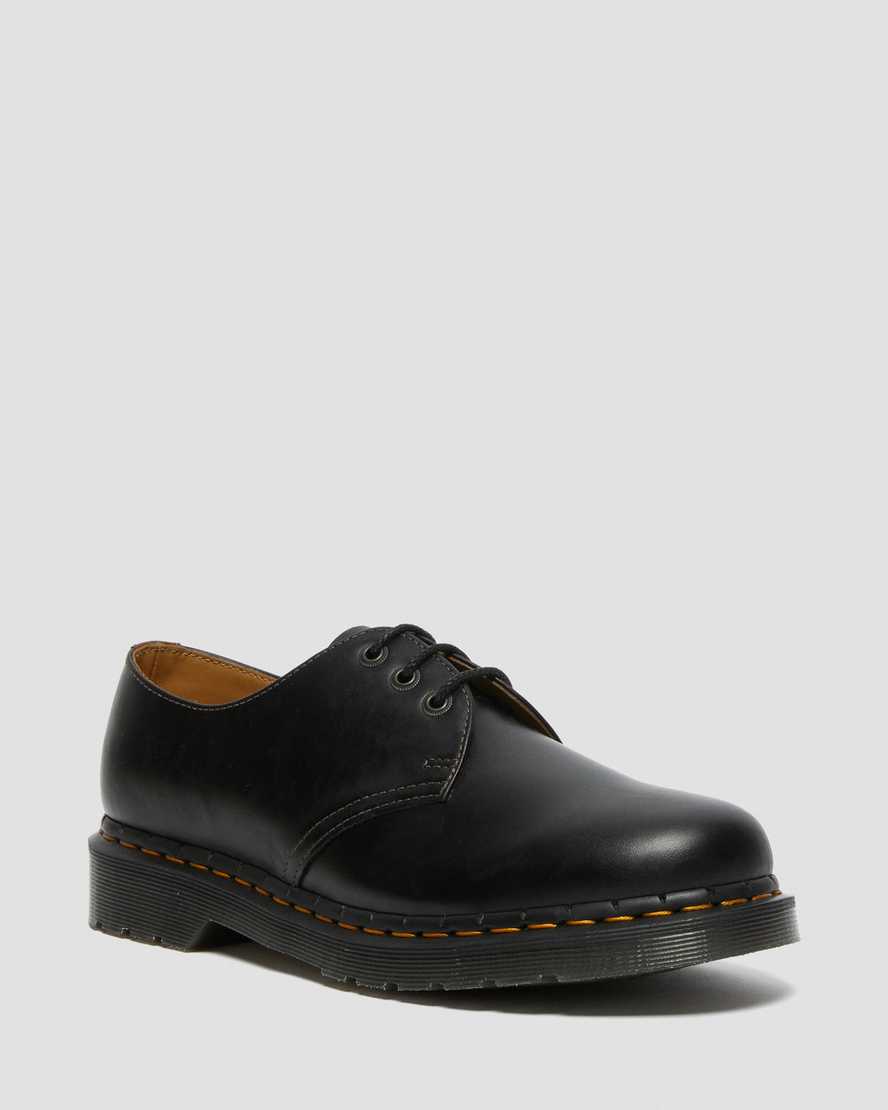 black dr martens 1461 abruzzo mens oxford shoes