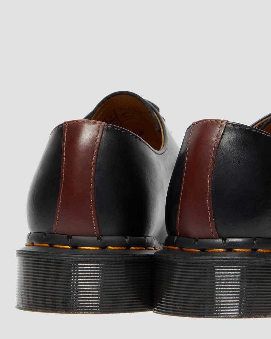 black dr martens 1461 abruzzo mens oxford shoes