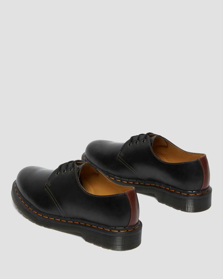 black dr martens 1461 abruzzo mens oxford shoes