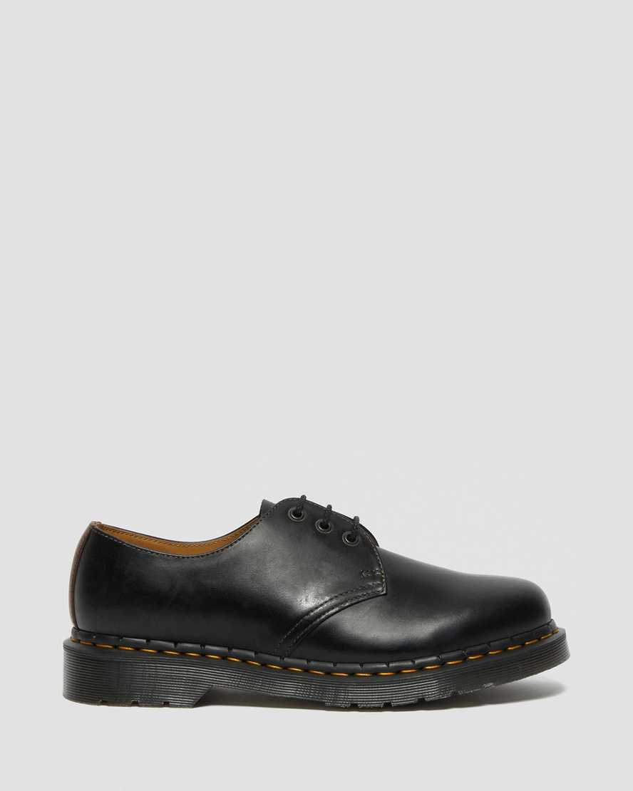 black dr martens 1461 abruzzo mens oxford shoes