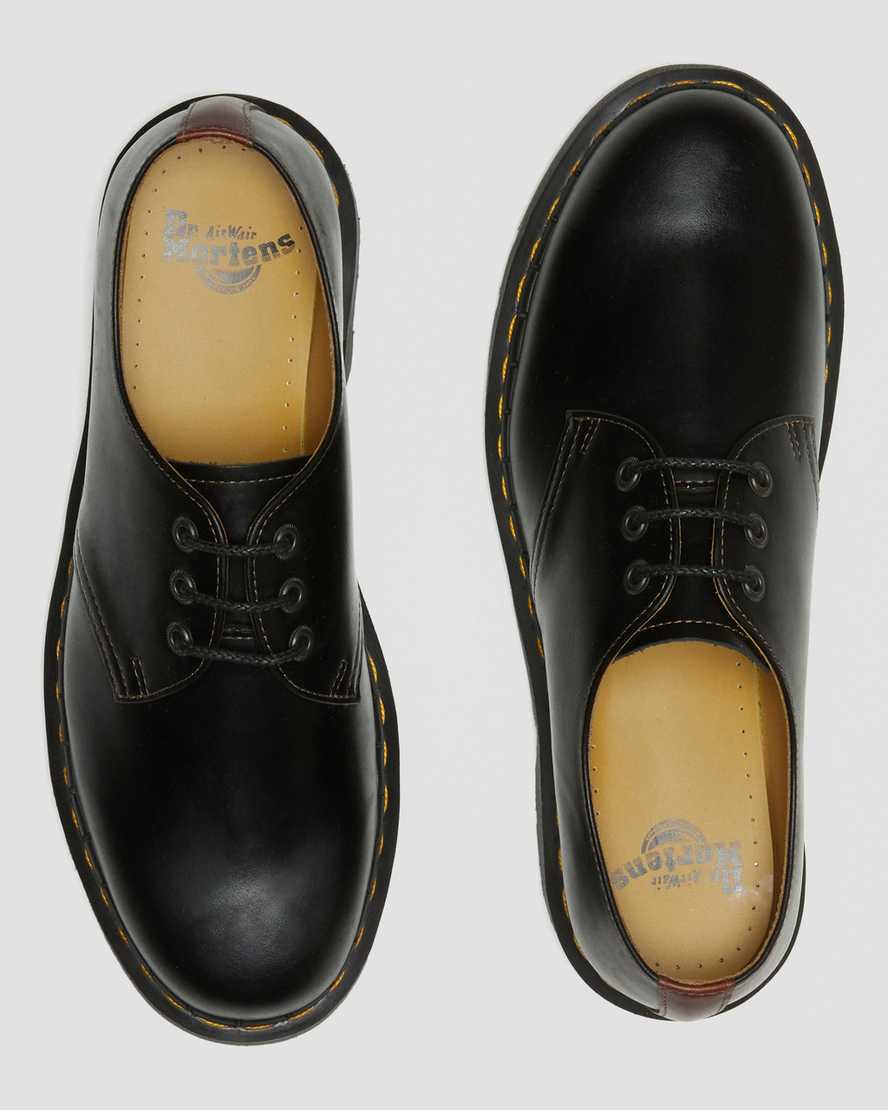 black dr martens 1461 abruzzo mens oxford shoes
