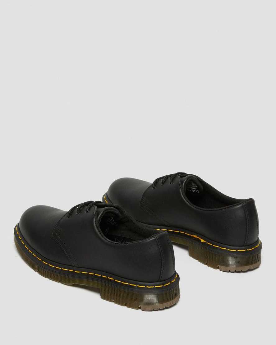 black dr martens 1461 slip resistant mens oxford shoes