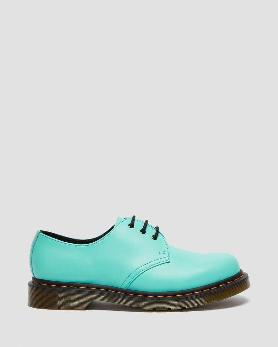 turquoise dr martens 1461 smooth mens oxford shoes
