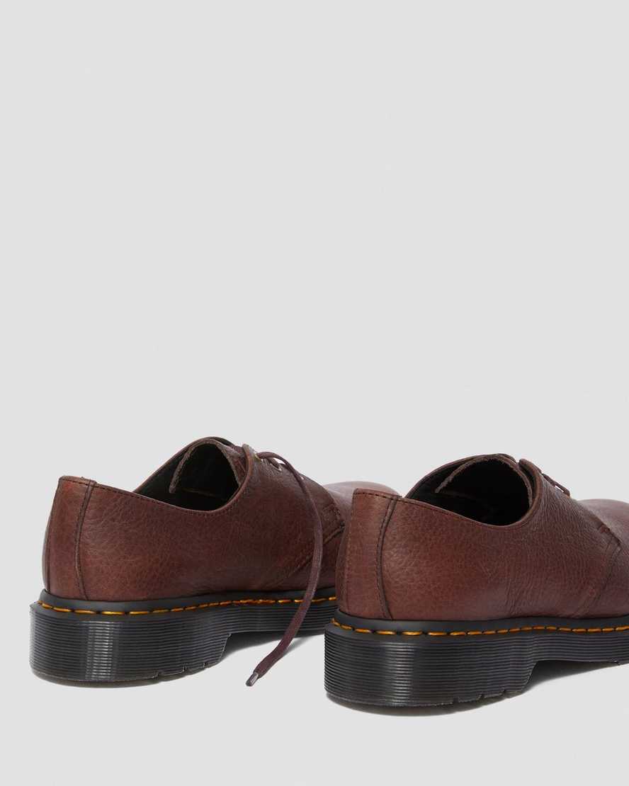 brown dr martens 1461 ambassador mens oxford shoes