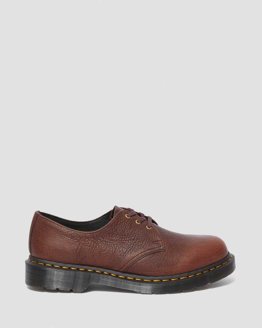 brown dr martens 1461 ambassador mens oxford shoes