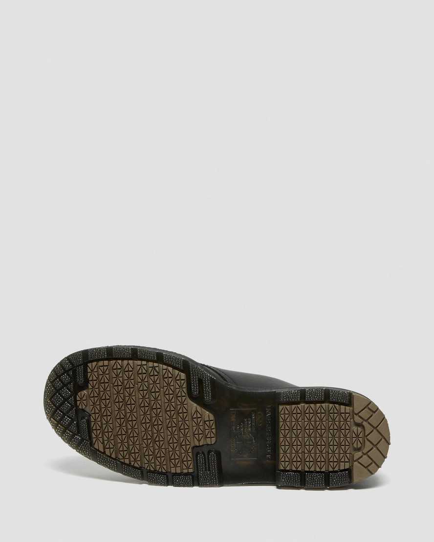 black dr martens 1461 mono slip resistant mens oxford shoes