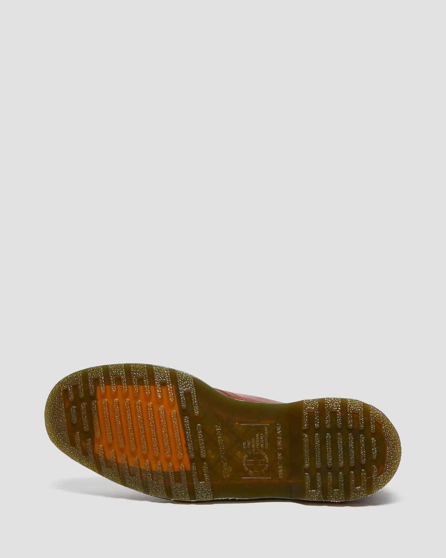brown dr martens 1461 classic oil mens oxford shoes