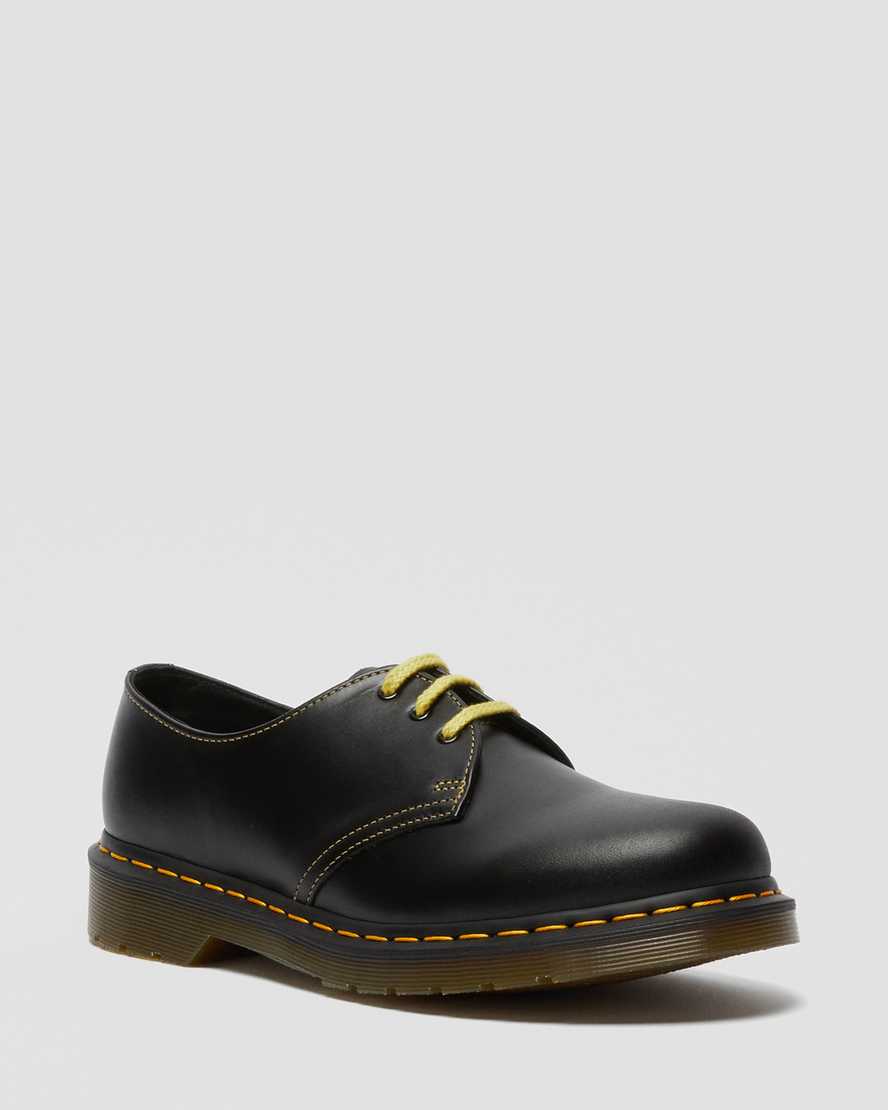 black dr martens 1461 atlas mens oxford shoes