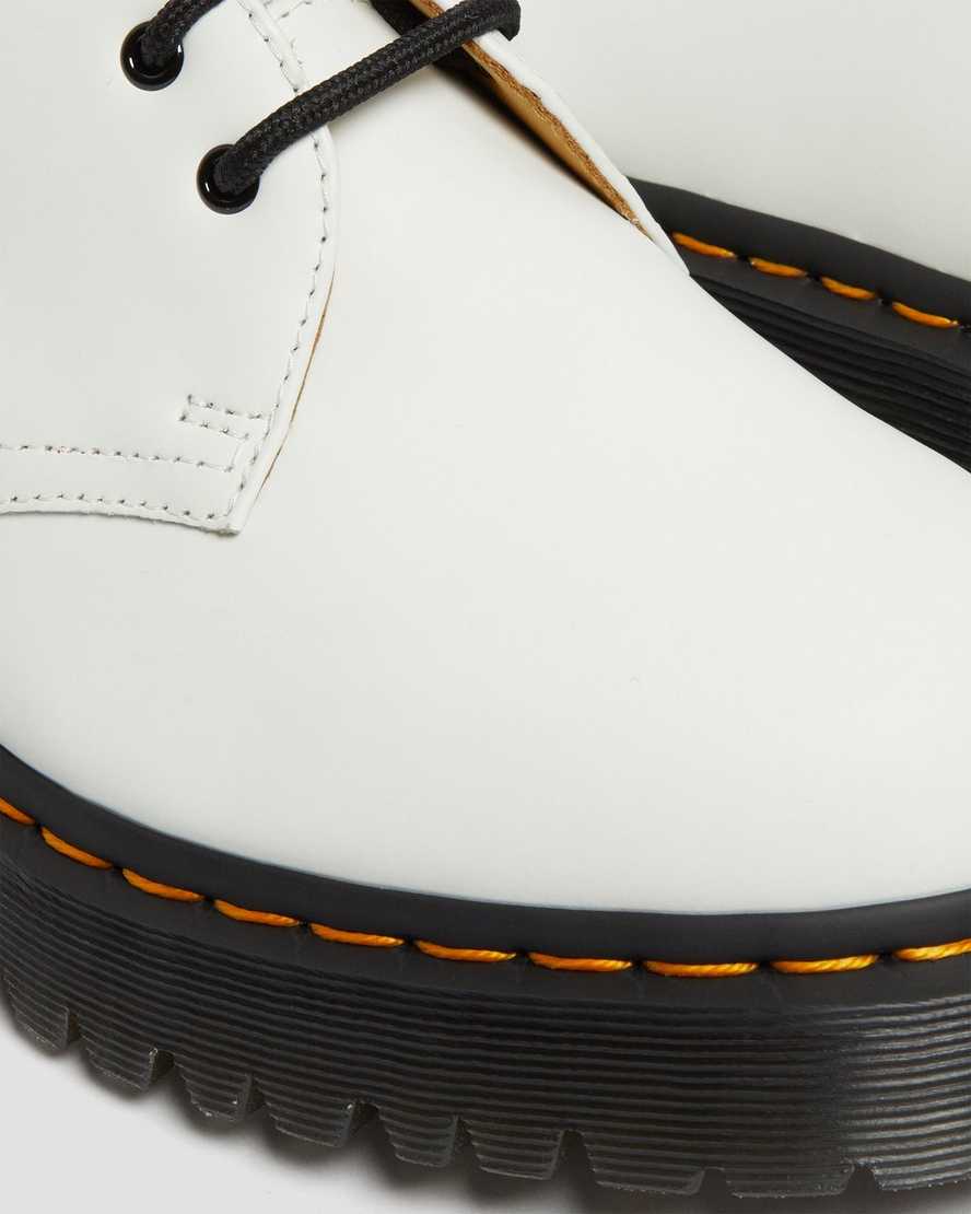 white dr martens 1461 bex smooth mens oxford shoes