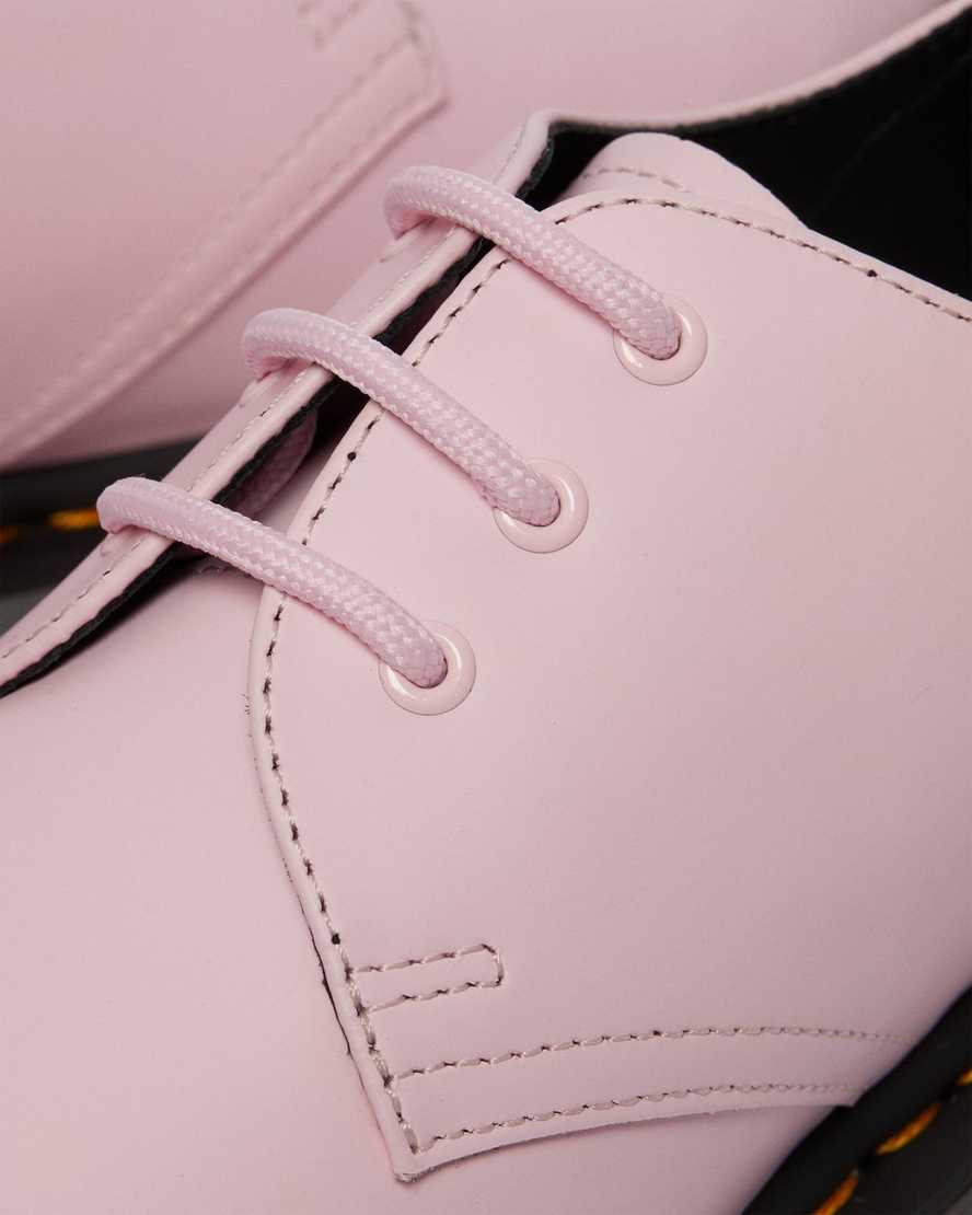 pink dr martens 1461 iced smooth mens oxford shoes