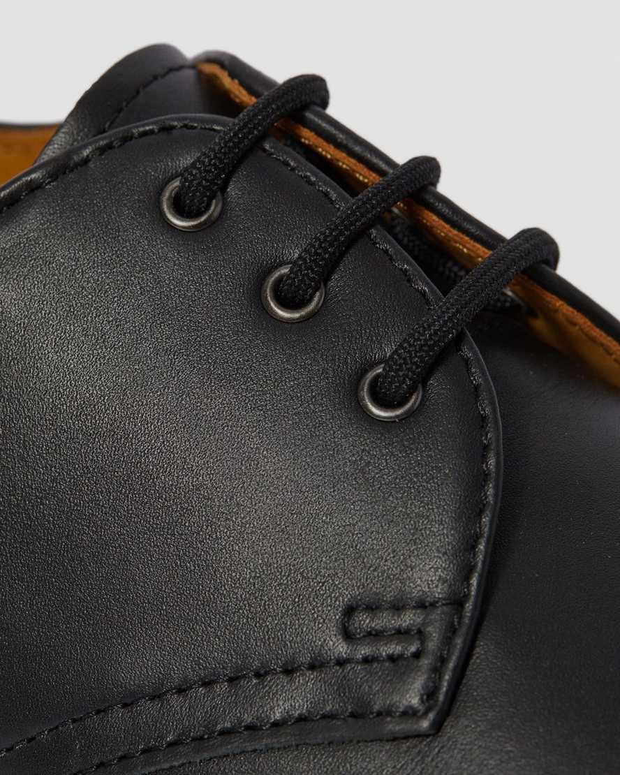 black dr martens 1461 nappa mens oxford shoes