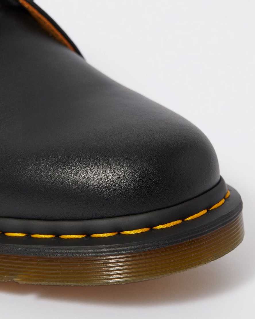 black dr martens 1461 nappa mens oxford shoes
