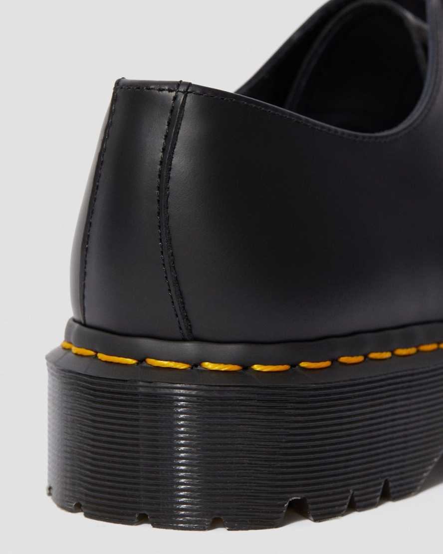 black dr martens 1461 bex smooth mens oxford shoes