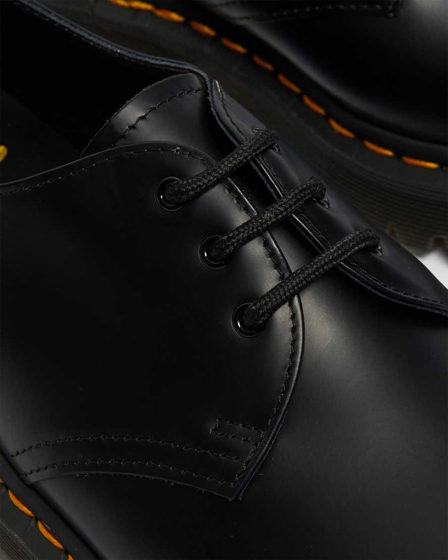 black dr martens 1461 bex smooth mens oxford shoes