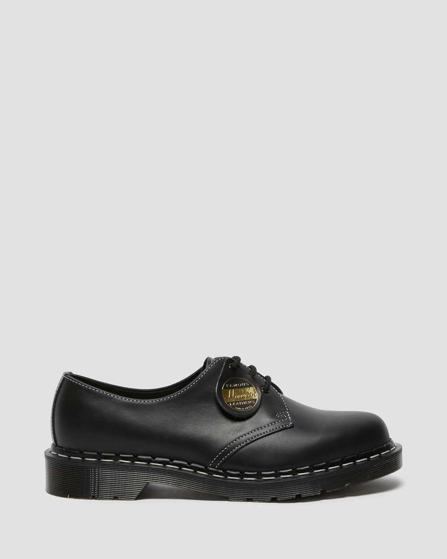 black dr martens 1461 cavalier mens oxford shoes