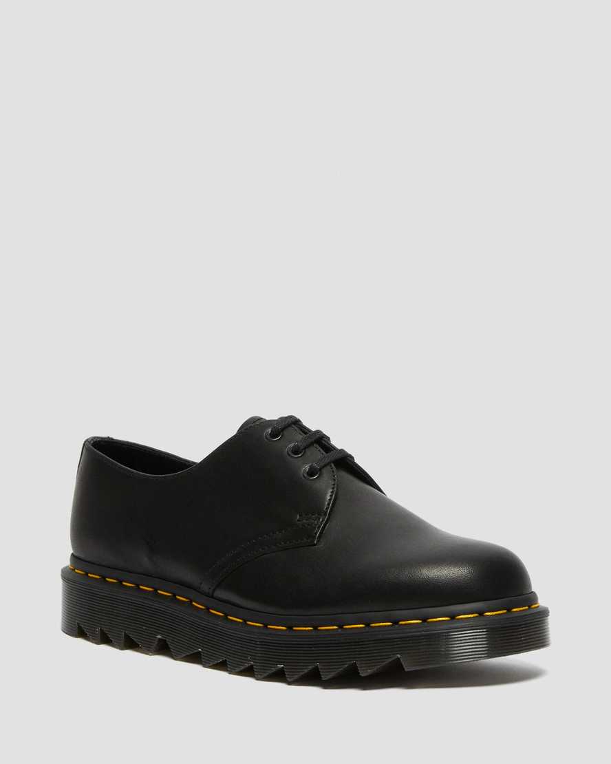 black dr martens 1461 ziggy mens oxford shoes