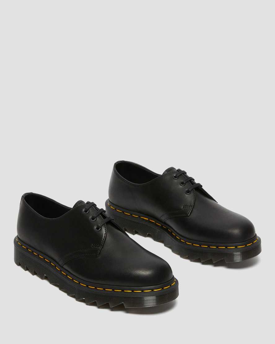 black dr martens 1461 ziggy mens oxford shoes