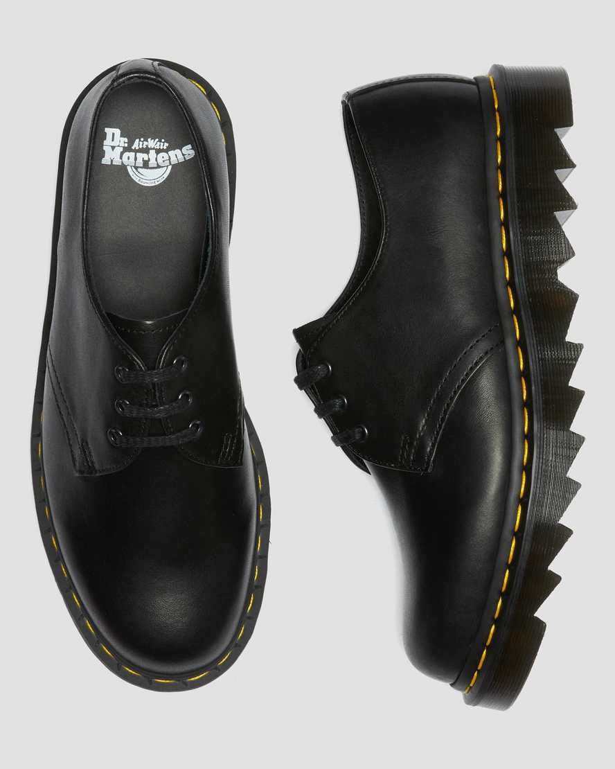 black dr martens 1461 ziggy mens oxford shoes