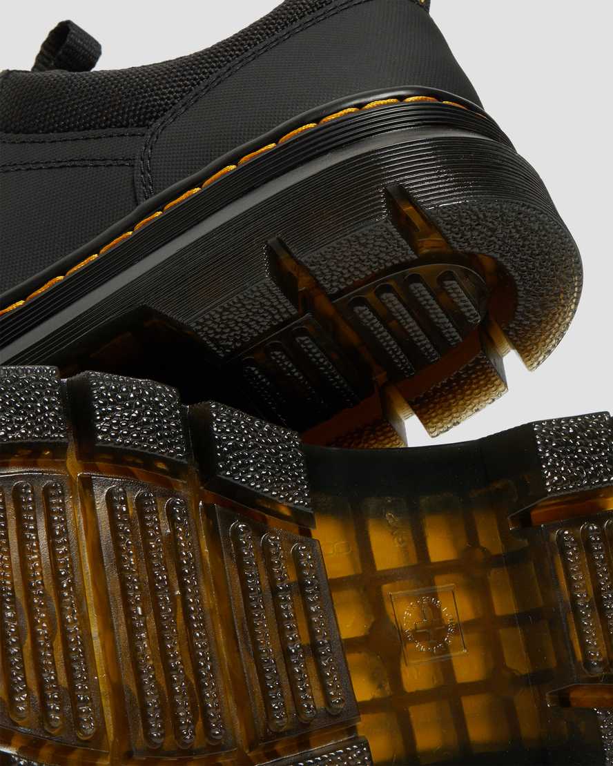 black dr martens reeder mens utility shoes