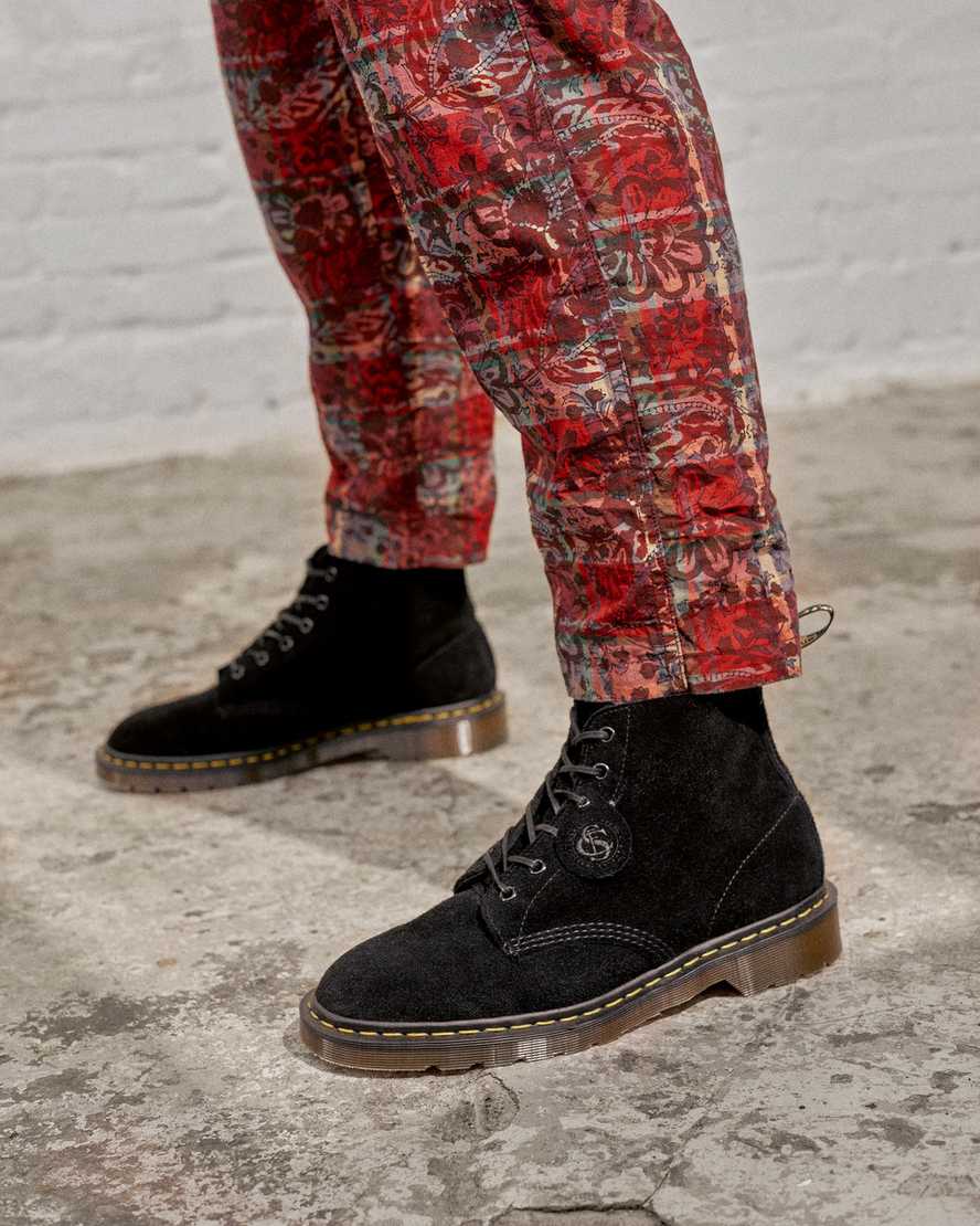 black dr martens 101 womens ankle boots