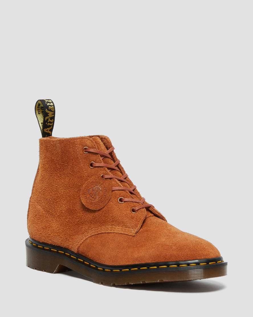 brown dr martens 101 womens ankle boots