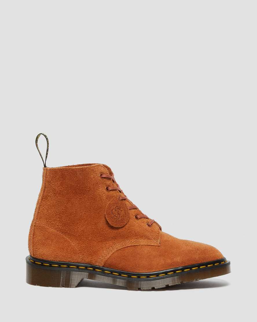 brown dr martens 101 womens ankle boots