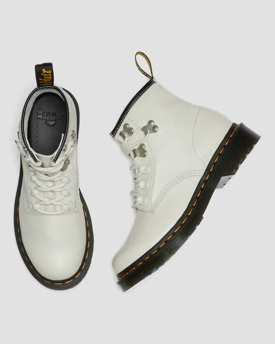 brown dr martens 101 hardware virginia womens ankle boots