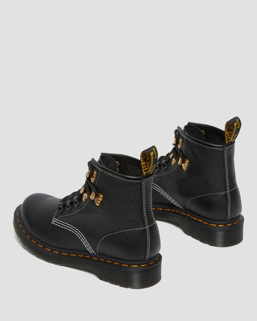 black dr martens 101 hardware virginia womens ankle boots