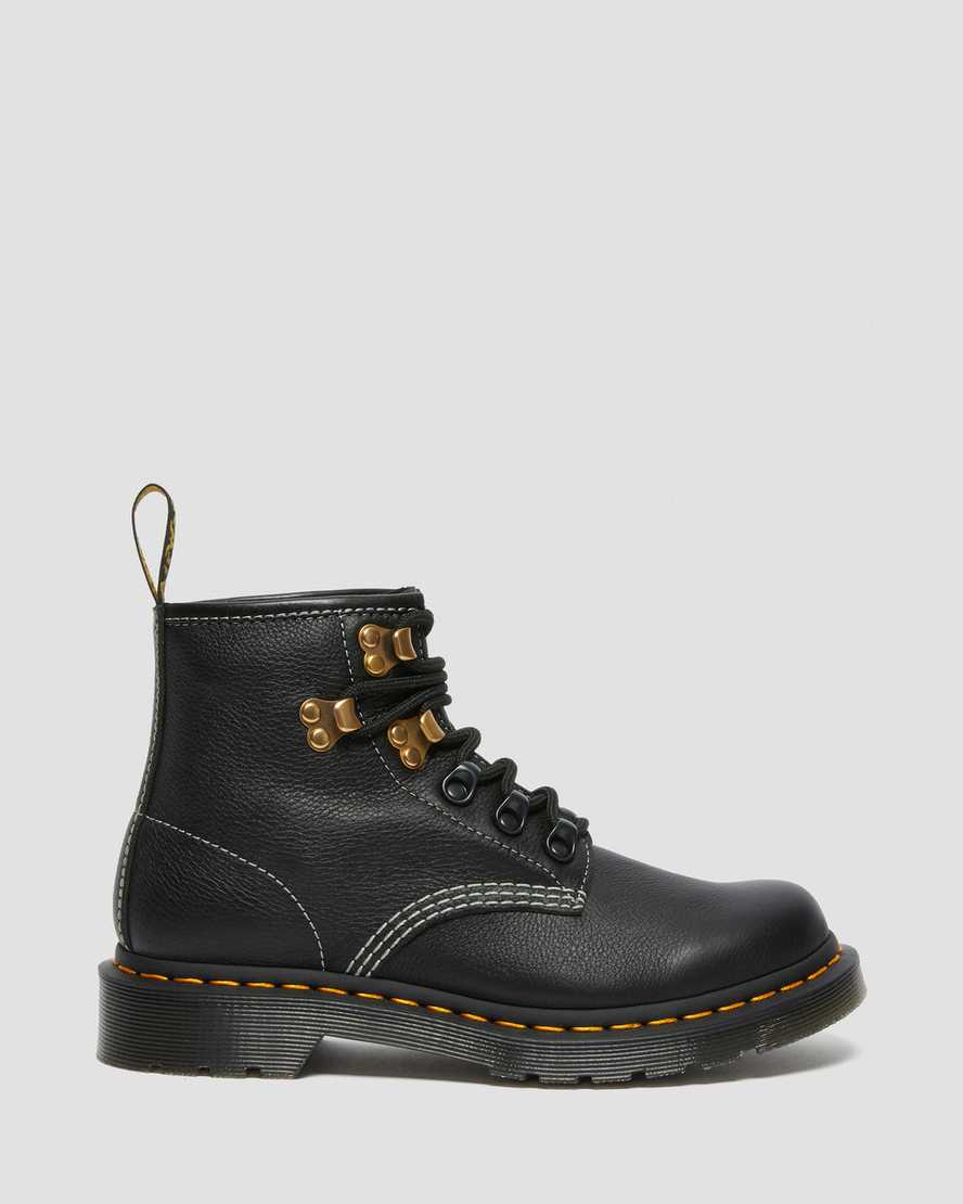 black dr martens 101 hardware virginia womens ankle boots