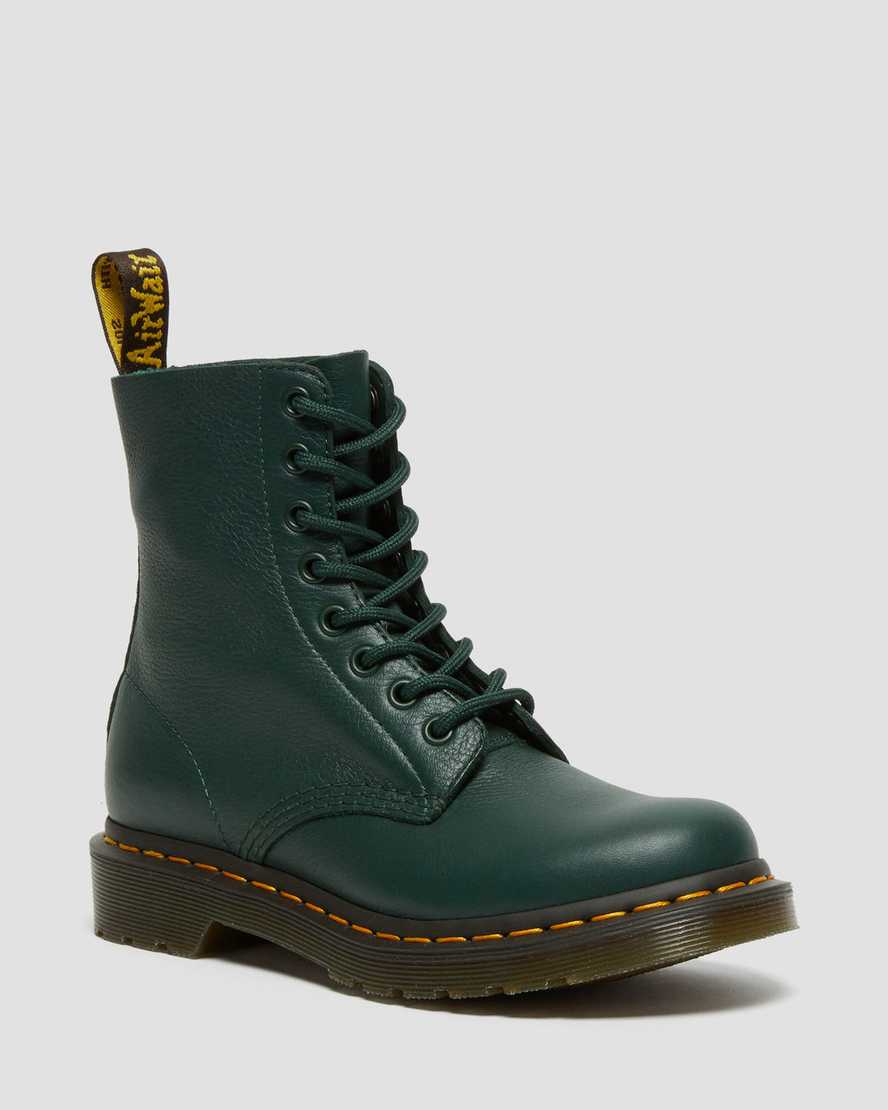 green dr martens 1460 pascal virginia womens casual boots