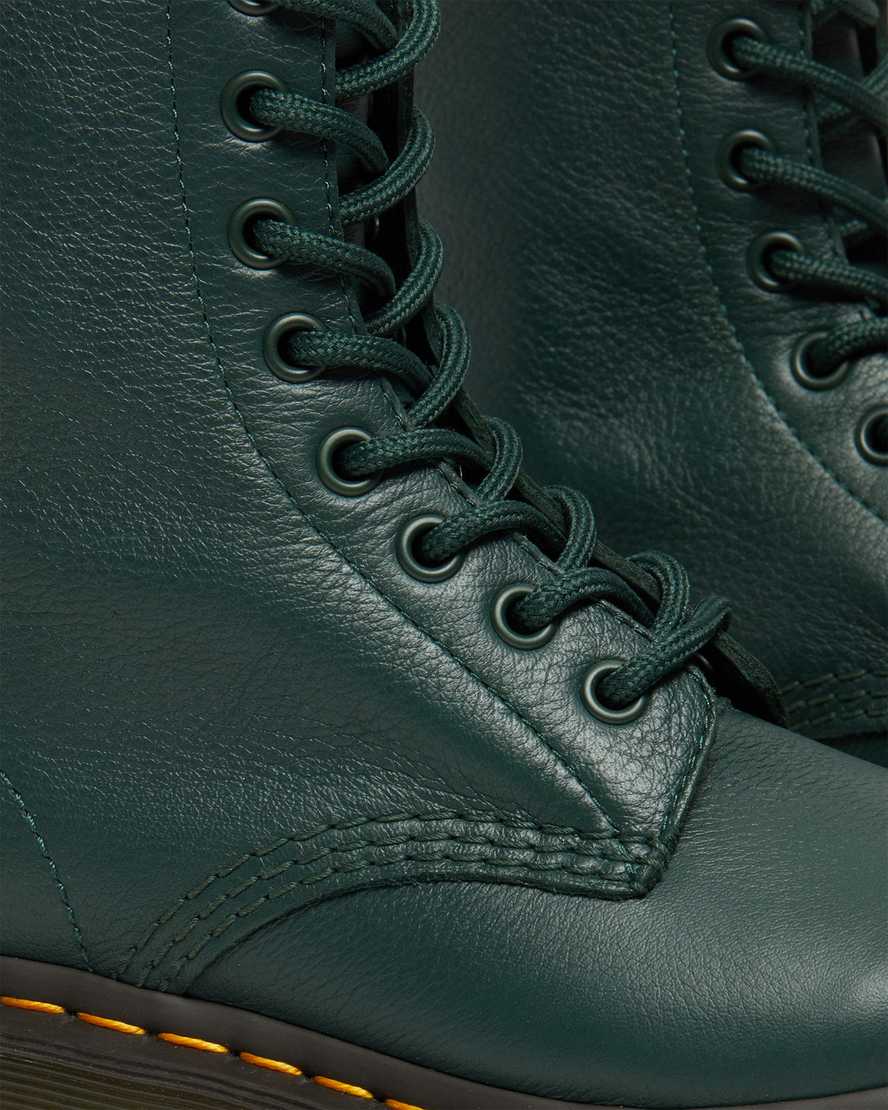 green dr martens 1460 pascal virginia womens casual boots