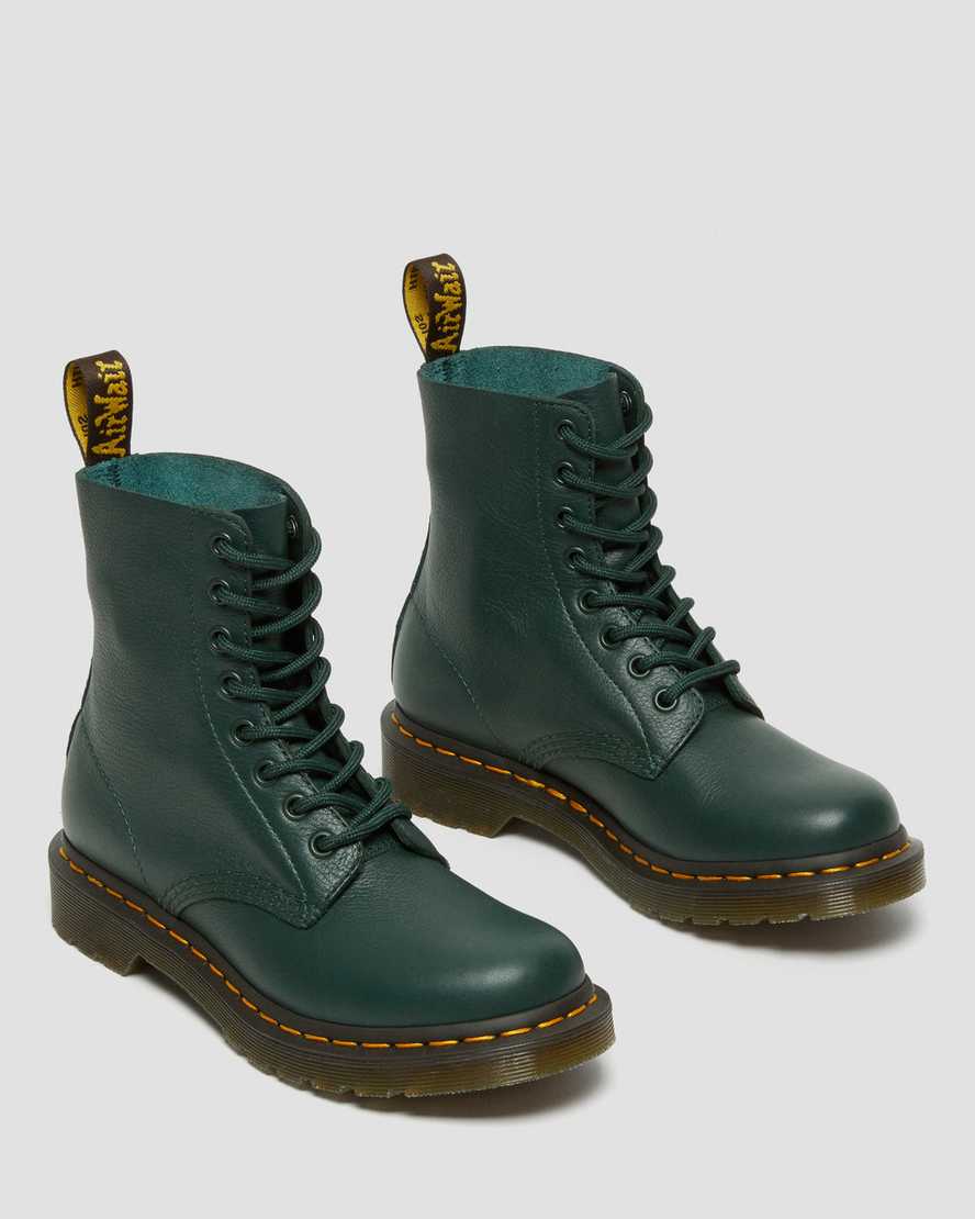 green dr martens 1460 pascal virginia womens casual boots