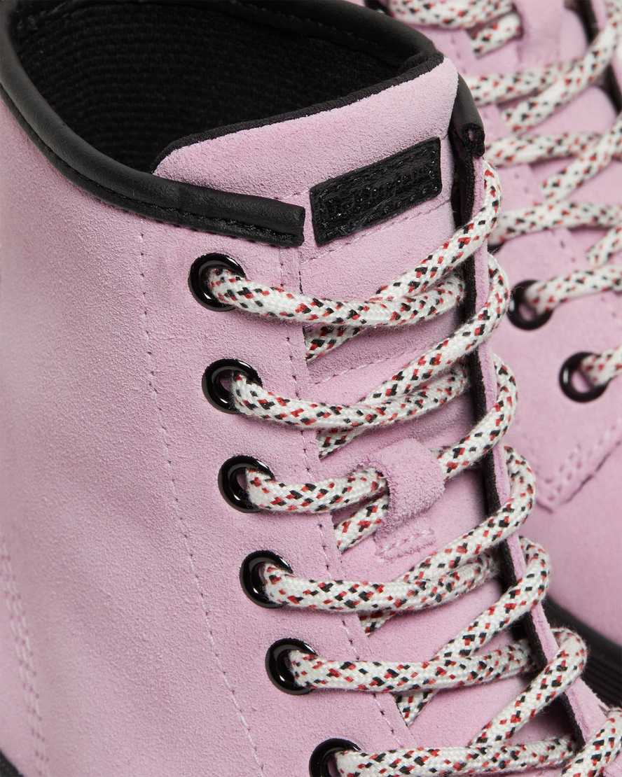 pink dr martens sheridan womens casual boots