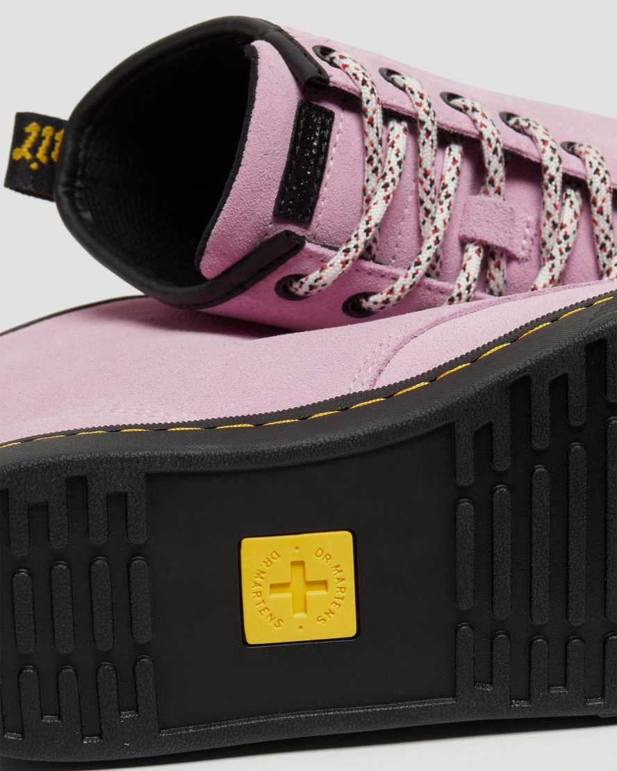 pink dr martens sheridan womens casual boots
