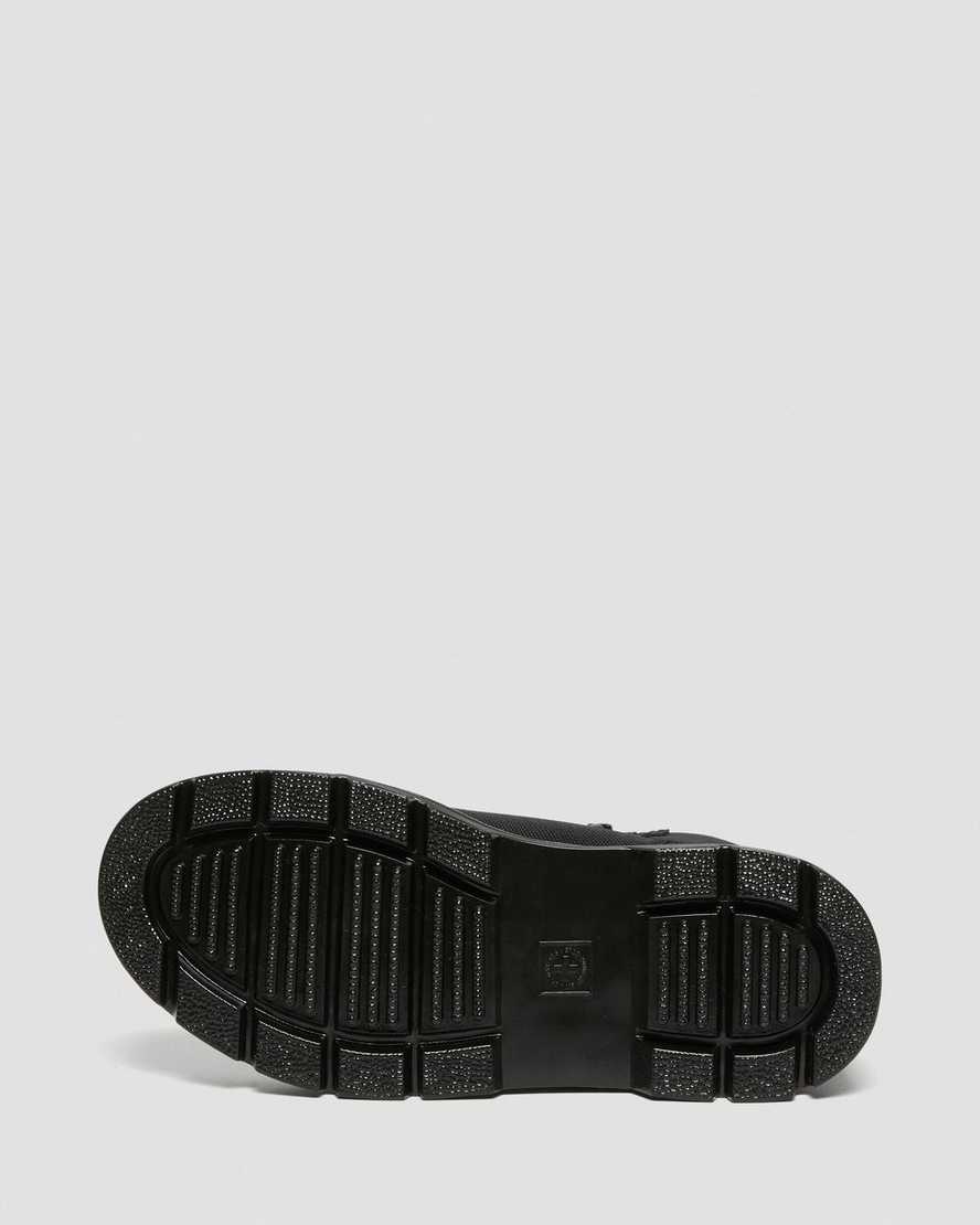 black dr martens combs poly womens casual boots