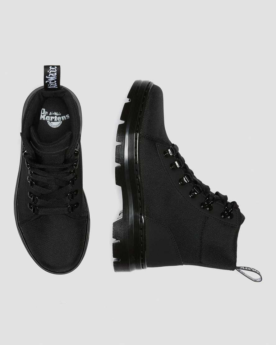 black dr martens combs poly womens casual boots