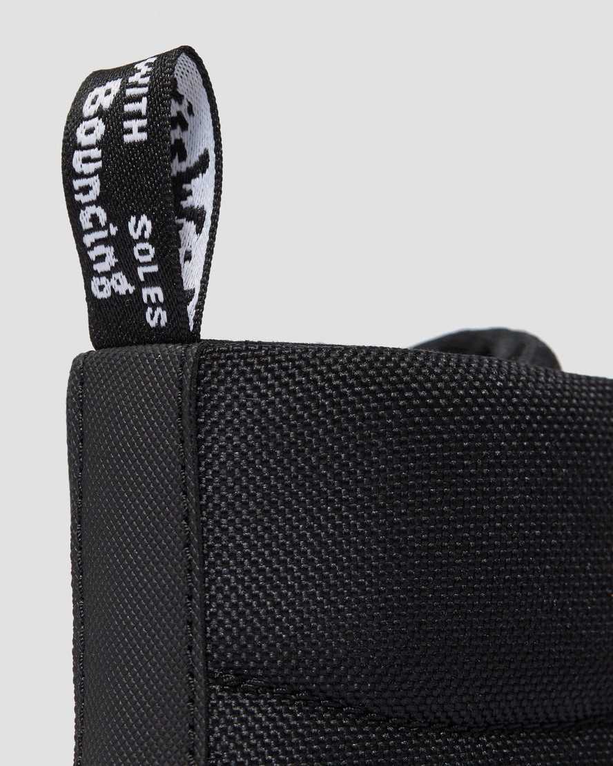 black dr martens combs poly womens casual boots