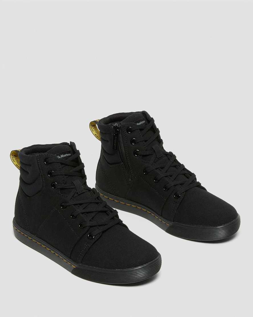 black dr martens rozarya womens casual boots