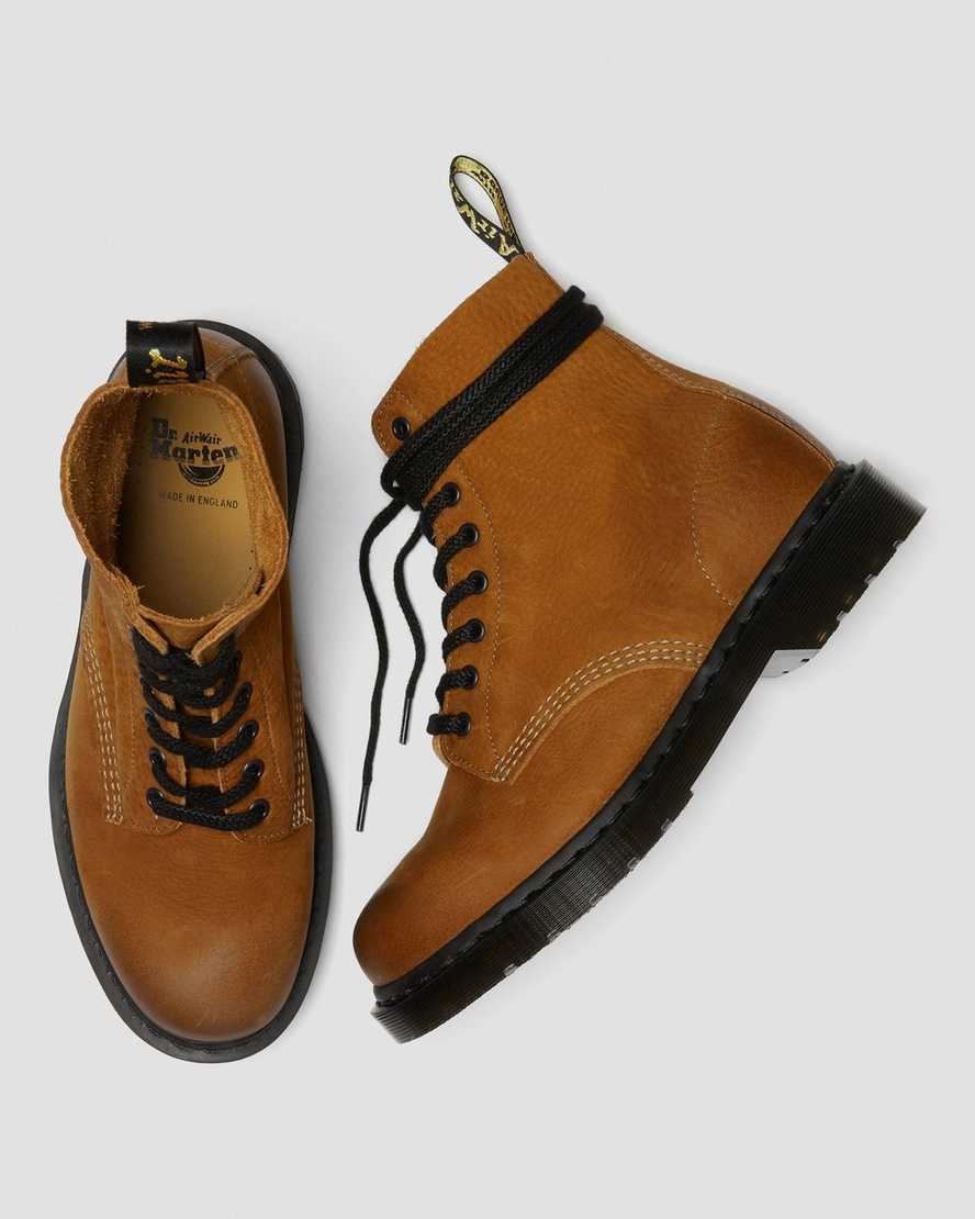 tan dr martens 1460 pascal made in england titan womens casual boots