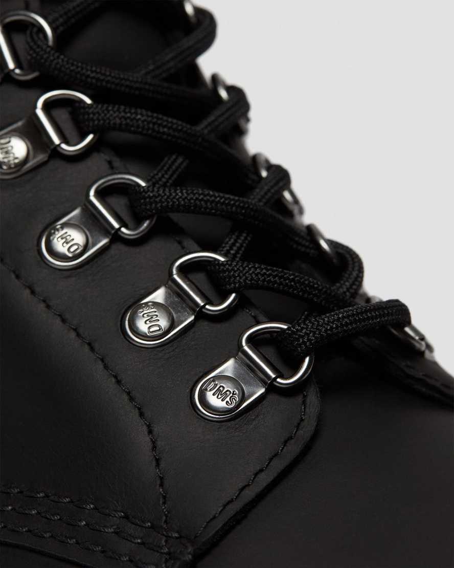 black dr martens 1460 dms wintergrip fleece womens casual boots