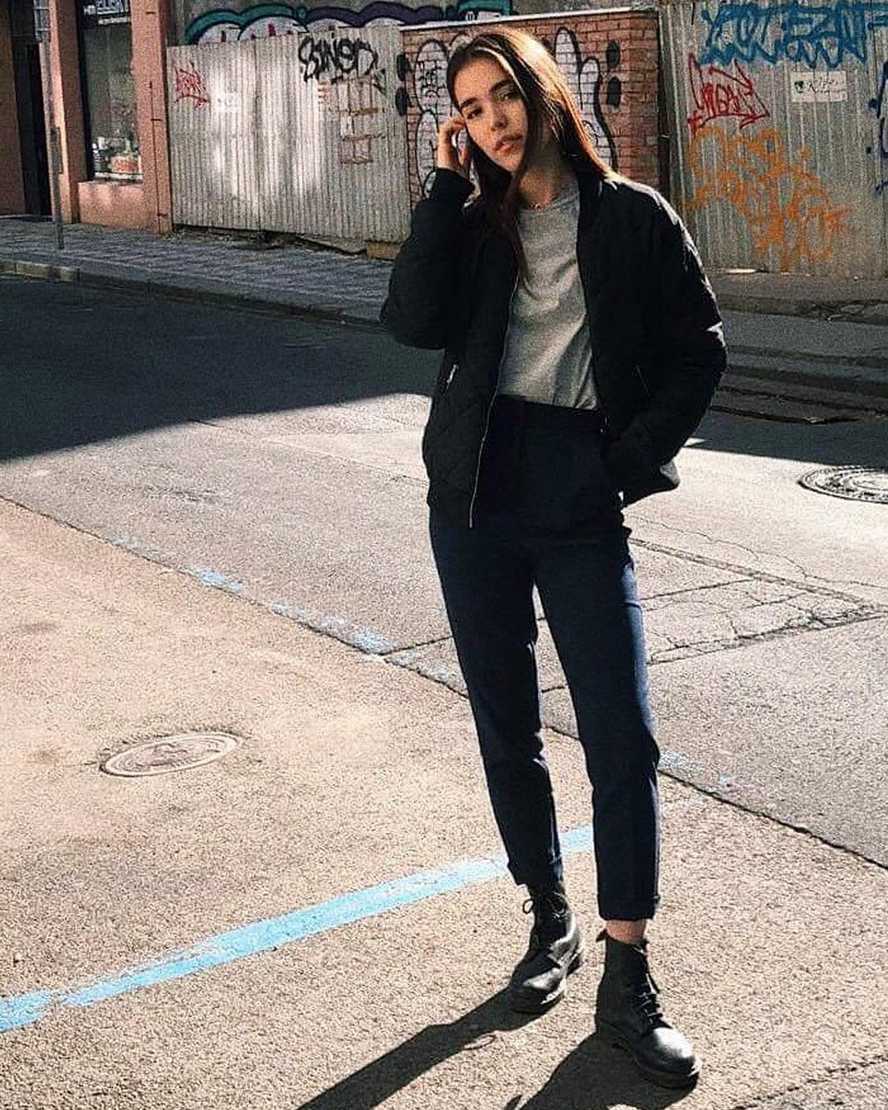 black dr martens 1460 pascal virginia womens casual boots