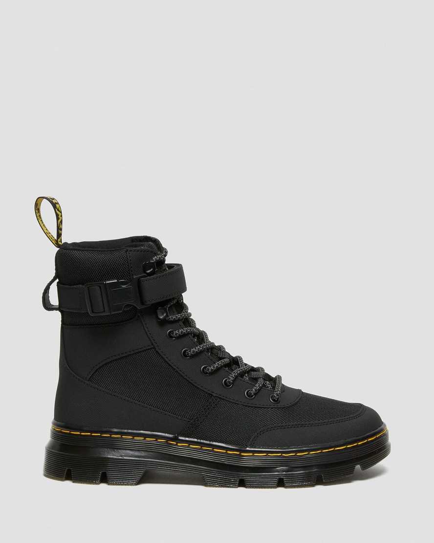 black dr martens combs tech extra tough poly womens casual boots