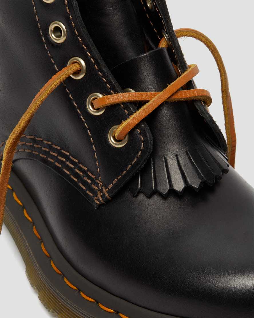 black dr martens 1460 pascal abruzzo womens casual boots