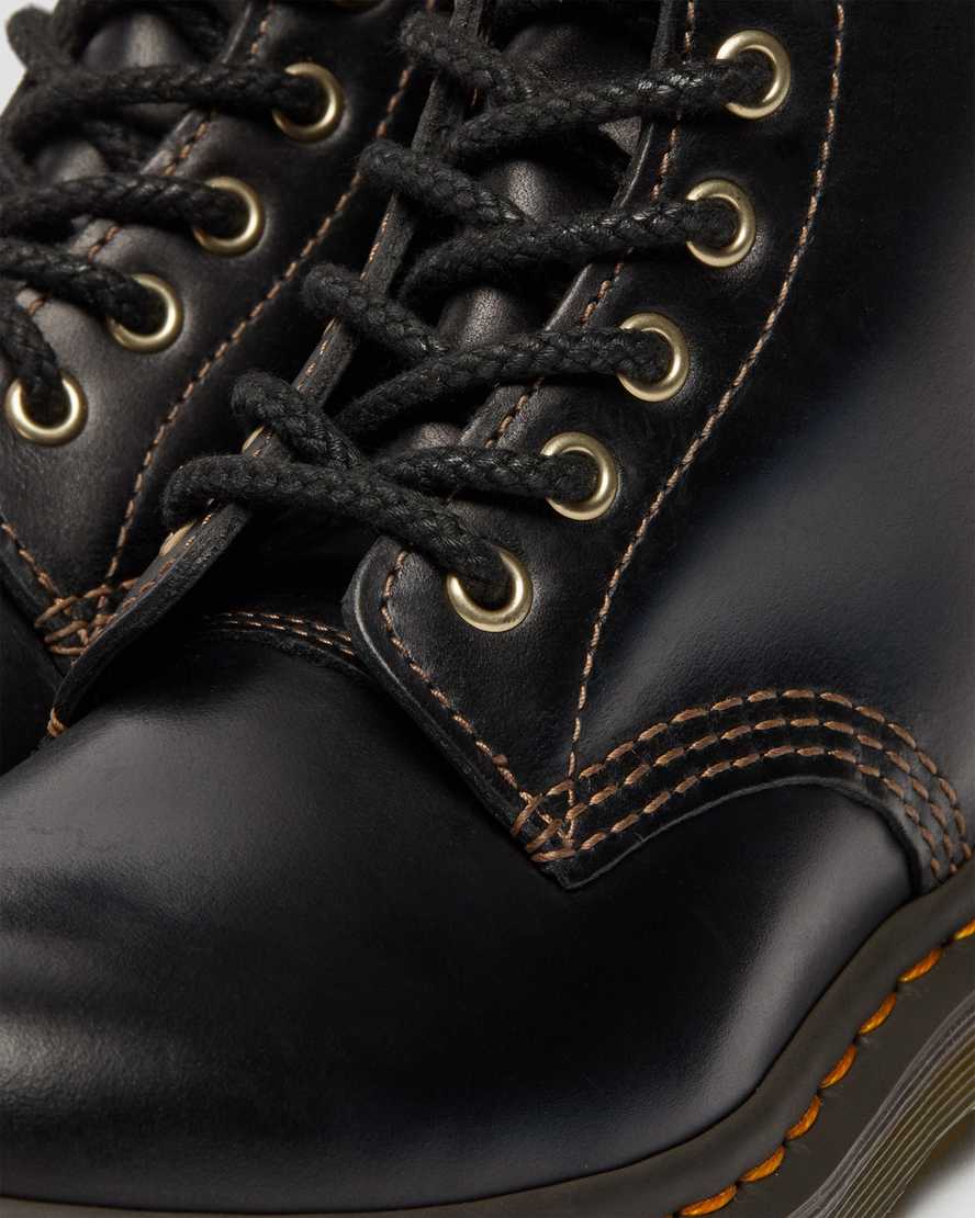 black dr martens 1460 pascal abruzzo womens casual boots