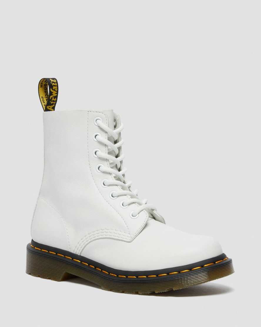 white dr martens 1460 pascal virginia womens casual boots
