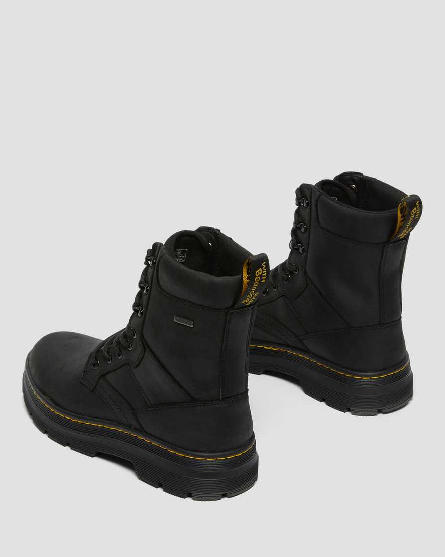 black dr martens iowa waterproof poly womens casual boots